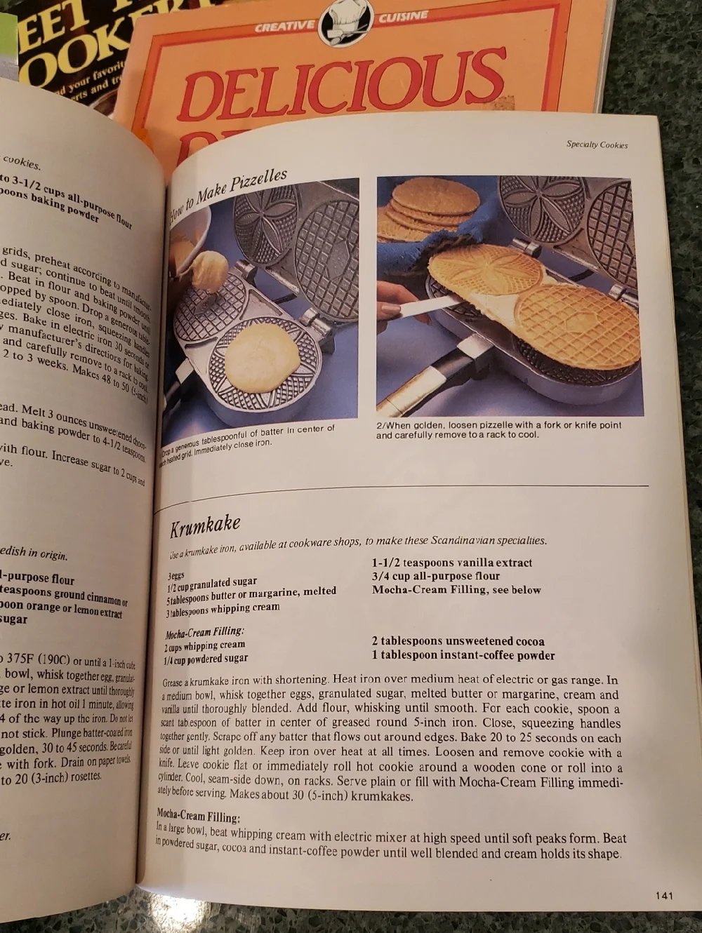 Cookbooks Cookies, Desserts, Cooking with M&M Mars candies. Recipes